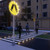 Solar Pedestrian Sign Motion Activated Backlit Sign Heavy Duty
