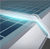 Solar Street Light Chrome 12000lm 4000K IP65 IK08 Motion Sensor Commercial Grade