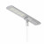 Solar Street Light Chrome 8000lm 4000K IP65 IK08 Motion Sensor Commercial Grade