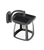Solar Wall Light Black 4000K 350lm IP54
