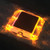Solar Road Stud Orange Low-Profile 15 Tonne Commercial Grade IP68 2 Units