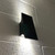 Solar Up Down Wall Light Black 4000K 700lm IP54
