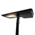 Solar Street Light Black 2000lm 4000K IP65 IK08 Motion Sensor Commercial Grade