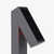 Solar Bollard Light Grey Aluminium 56cm 4000K 500lm IP65