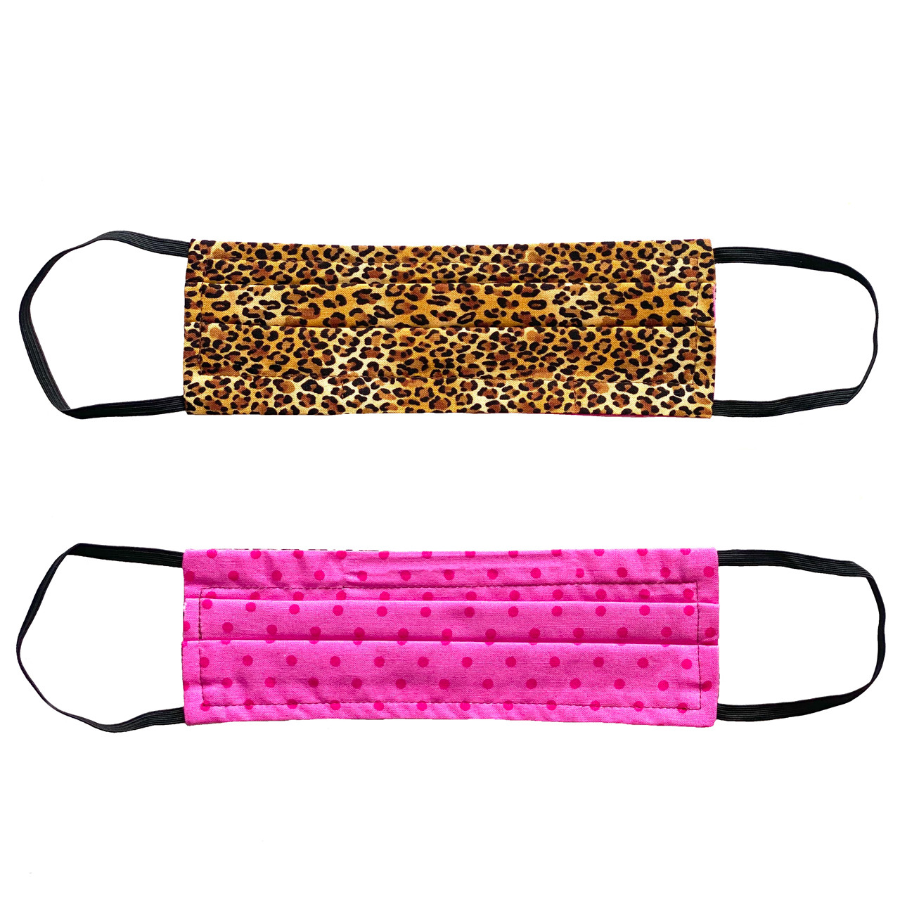 women's (M) reversible face mask ANIMAL PRINT SVEN