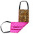 women's (M) reversible face mask- ANIMAL PRINT