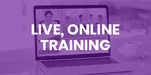 Live, Online Training