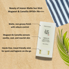 Beauty of Joseon Matte Sun Stick Mugwort and Camelia SPF50+ PA++++ available from Kiss and Makeup in New Zealand