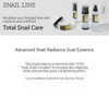 COSRX Advanced Snail Radiance Dual Essence Serum 80ml snail family