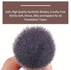 Maange Professional Pink Flat Head Foundation Brush head showing bristles