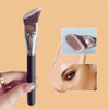 Professional Angled Foundation and Contour Brush soft bristles, easy clean