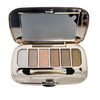 Wei Ni Xiao Xiong 6-Color Eyeshadow Palette 05 Silver to Olive Gold Shimmer