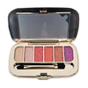 Wei Ni Xiao Xiong 6-Color Eyeshadow Palette 01 Pink to Purple Shimmer