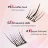 Yelix Glue Free False Eyelashes JMQ03 quality false lashes