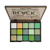 Kapeine 15-Colour Green Eyeshadow Palette 16g