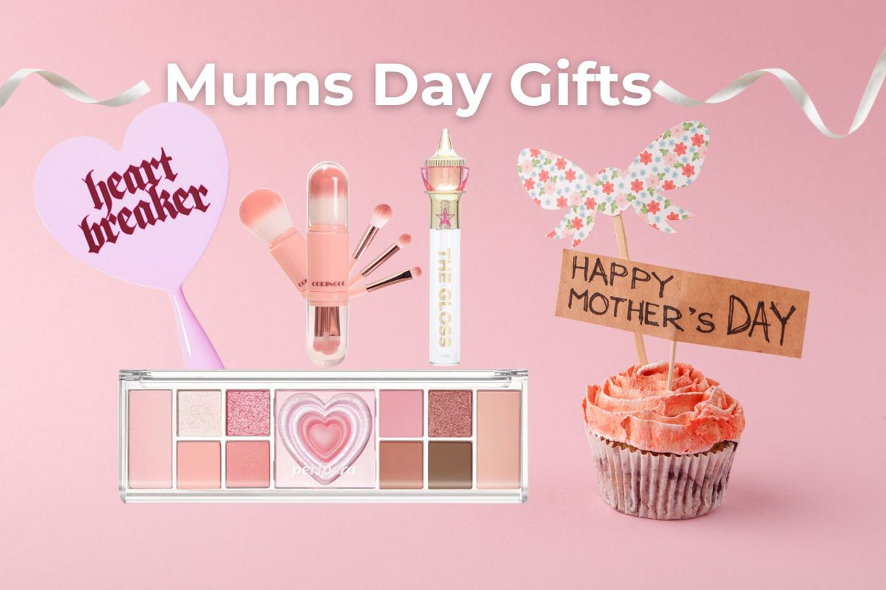 Mums Day Gifts, makeup, skincare and haircare