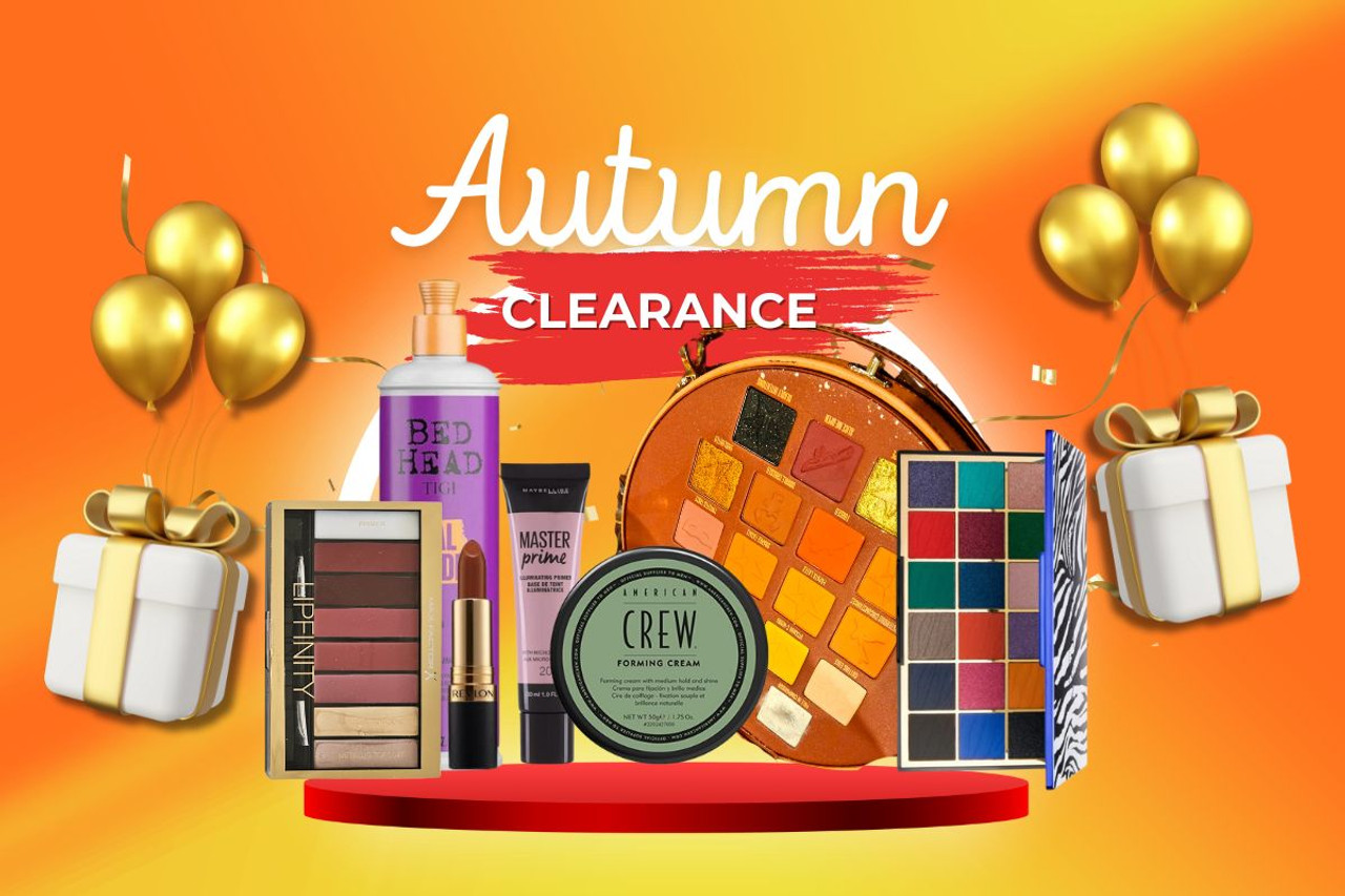 Autumn Clearance - Makeup, Skincare and Haircare