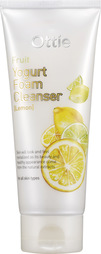 Ottie Fruit Yogurt Foam Cleanser Lemon 150ml