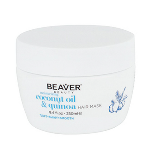 Beaver Coconut Oil and Quinoa Moisturising Hair Mask 250ml