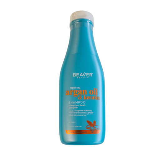 Beaver Argan Oil & Keratin Repairing Shampoo 730ml