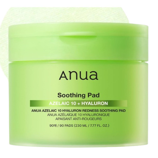 Anua Azelaic 10 Hyaluron Redness Soothing Pad 90s 230ml