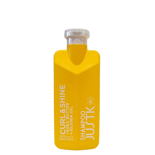 JustK Curl & Shine Shea Butter + Jojoba Oil Shampoo 300ml