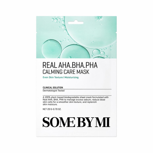 SOME BY MI Real AHA BHA PHA Calming Care Mask 20g
