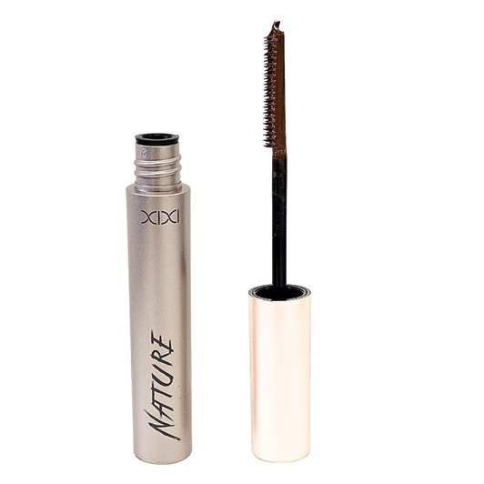 Xixi Curling Wonderful Mascara in Brown — soft brown tone for a natural eye look