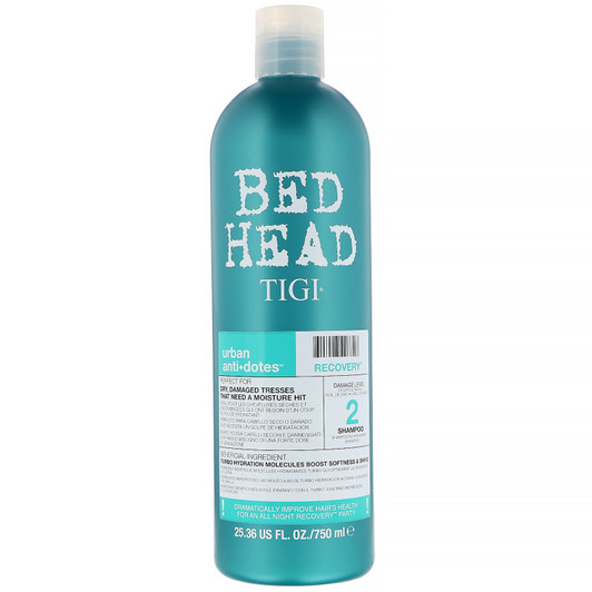 Bed Head Urban Antidotes Recovery Shampoo 750 ml - Kiss and Makeup NZ