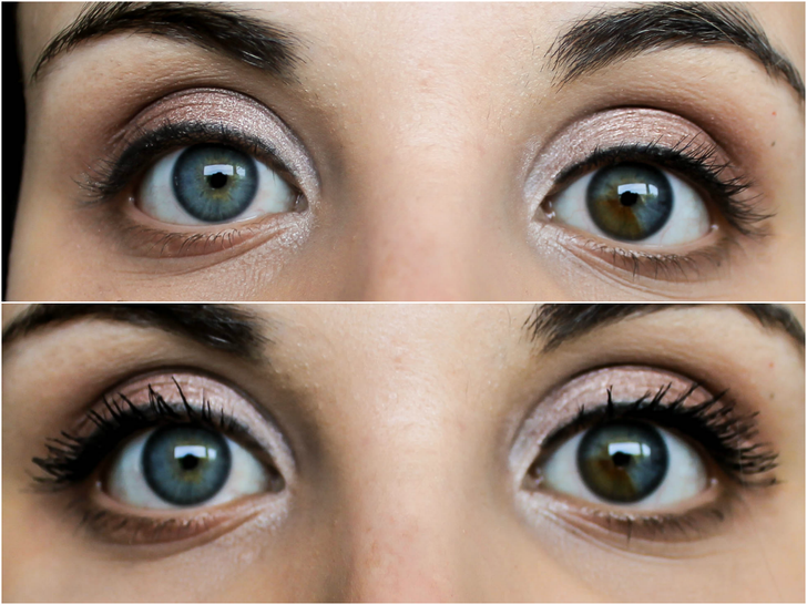 Max Factor High Definition Waterproof Mascara in Black pic of model