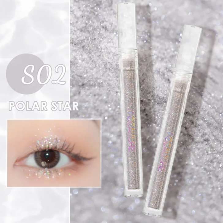 Focallure Glittering Liquid Eyeshadow S02 Polar Star