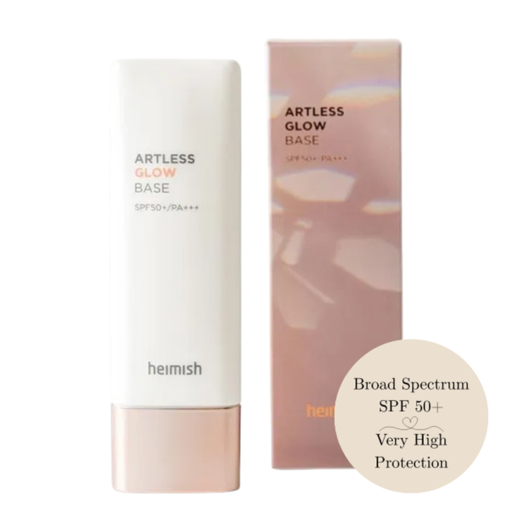 heimish Artless Glow Base Makeup Primer Broad Spectrum SPF50+ PA++++