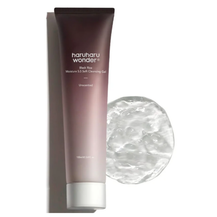 Haruharu Wonder Black Rice Moisture 5.5 Soft Cleansing Gel 100ml