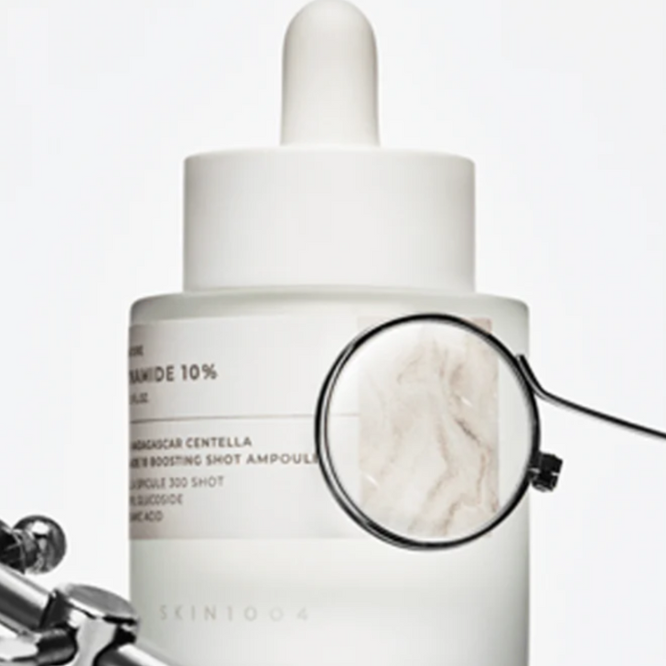 SKIN1004 Madagascar Centella Niacinamide 10 Boosting Shot Ampoule great for skin tone
