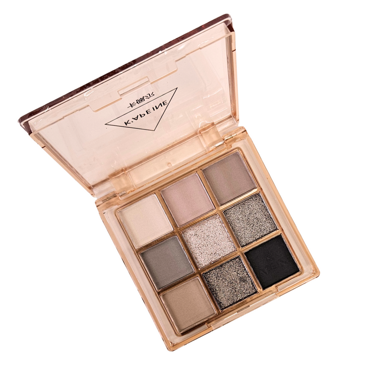 Kapeine 9 Colour Eyeshadow Palette No. 3 Matte Earthy Browns