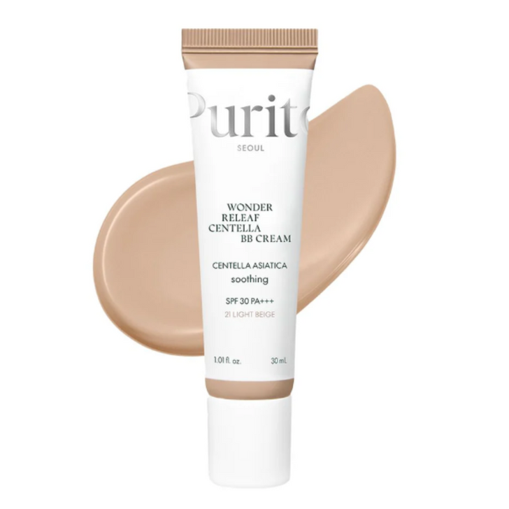 Purito SEOUL Wonder Releaf Centella BB Cream SPF 30 PA+++ 21 Light Beige