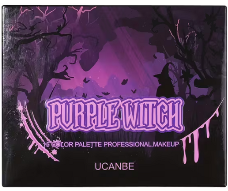 UCANBE Purple Witch Face and Body Palette professional palettte