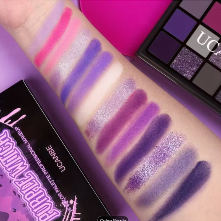 UCANBE Purple Witch Face and Body Palette swatch