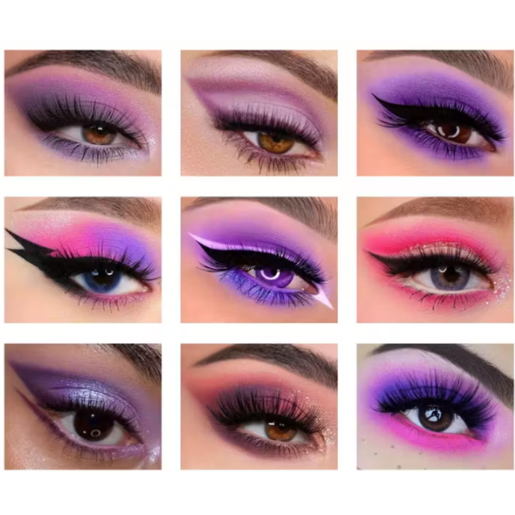 UCANBE Purple Witch Face and Body Palette great eye looks