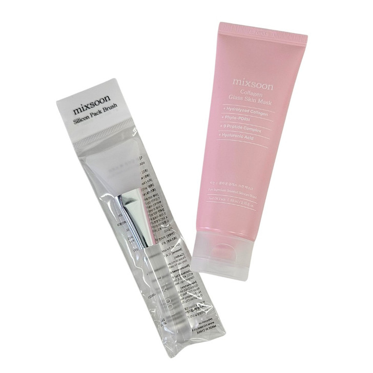 mixsoon Collagen Glass Skin Mask with applicator