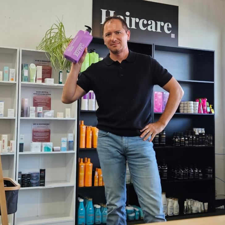 JustK Hair Loss Control Strengthening Conditioner 1000ml featuring Stephen from Kiss and Makeup