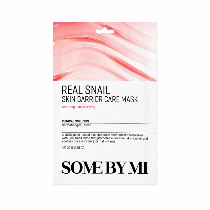 SOME BY MI Real Snail Skin Barrier Care Mask Soothing Moisturising 20g