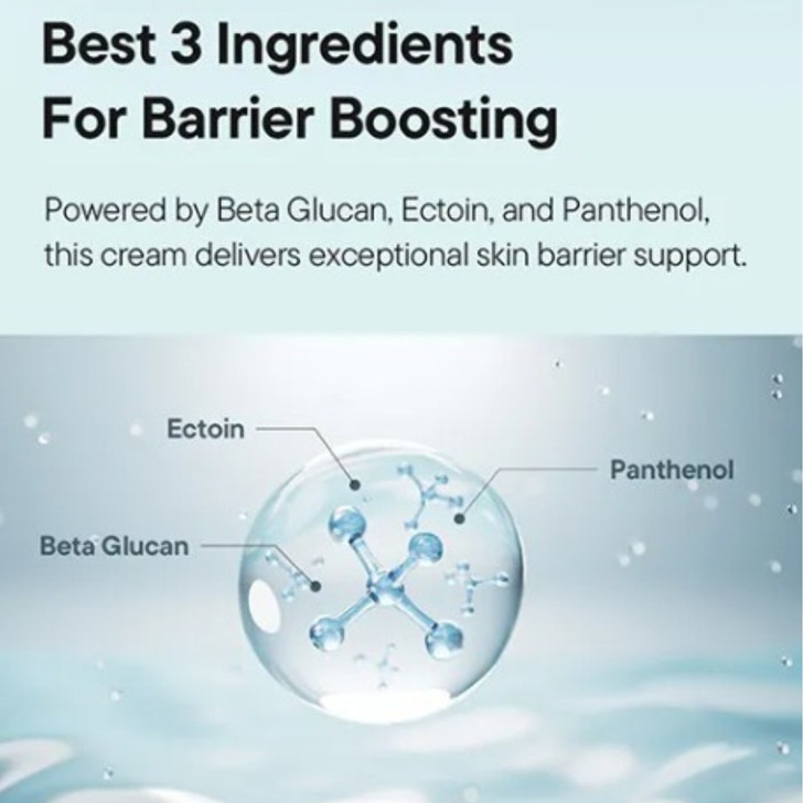 iUNIK Beta-Glucan 3X Barrier Cream 50ml for really dry skin