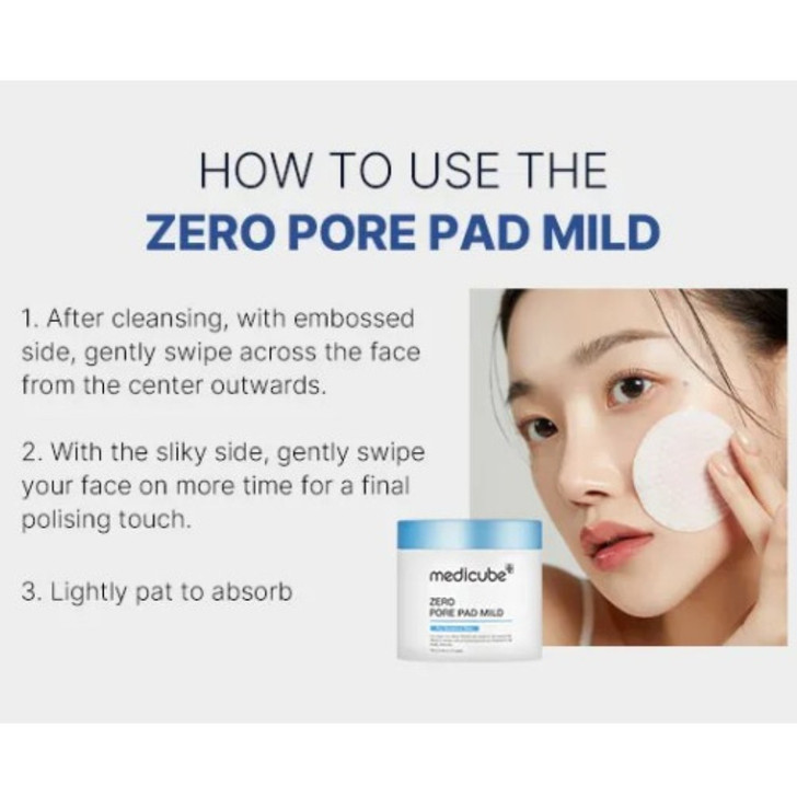 medicube Zero Pore Pad Mild 155g mild version
