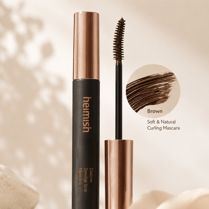 heimish Dailism Smudge Stop Curling Mascara Brown gorgeous eye makeup
