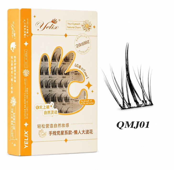 Yelix Glue Free False Eyelashes JMQ01