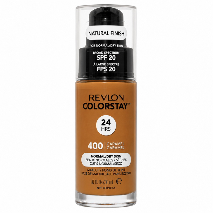 Revlon ColorStay Foundation for Normal to Dry Skin 400 Caramel - Clearance Item.