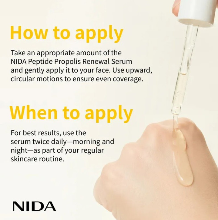NIDA Peptide Propolis Renewal Serum 50ml
