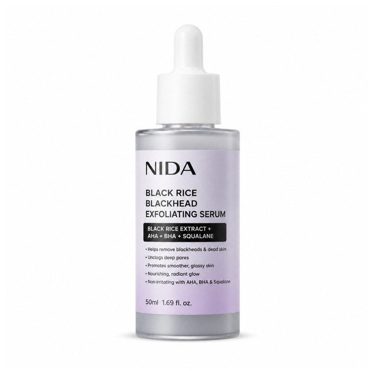 NIDA Black Rice Blackhead Exfoliating Serum 50ml