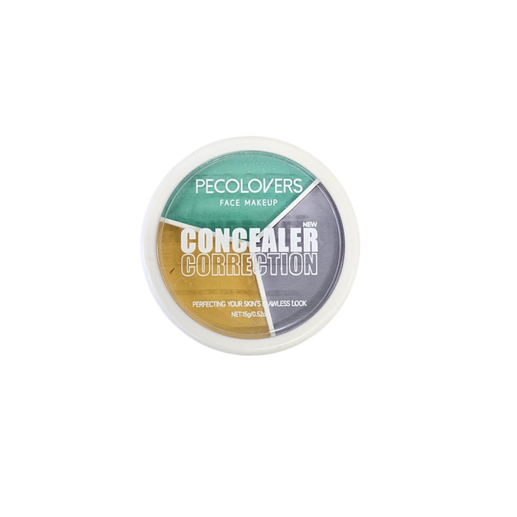 Pecolovers 3-Colour Concealer Correction Palette 15g